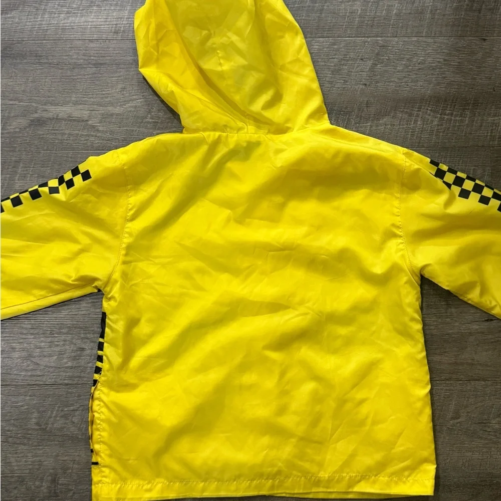 Chevy Corvette Wind Breaker Jacket Small Yellow Black Full Zip Chemistry - Picture 6 of 6